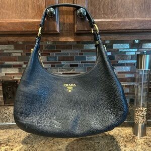Authentic Prada Vitello Daino hobo